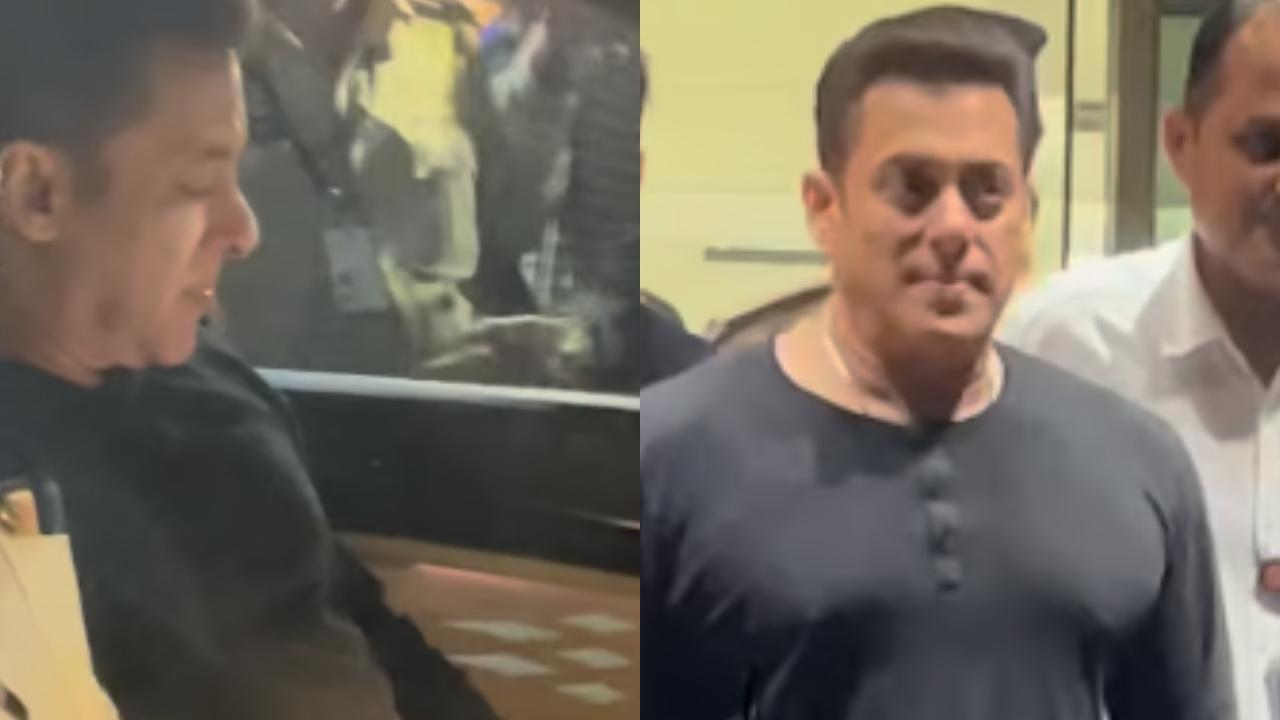 Watch! Salman Khan touches down in Jamnagar for Anant Ambani's birthday celebration