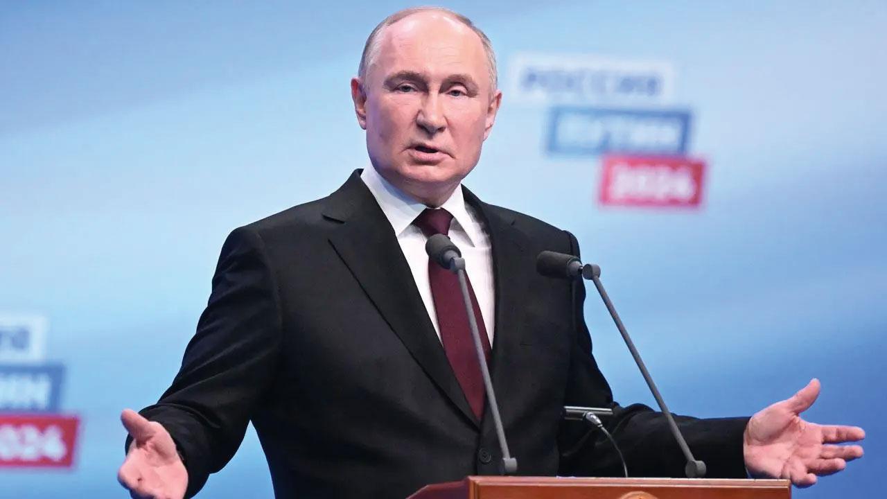 Vladimir Putin. Pic/AFP