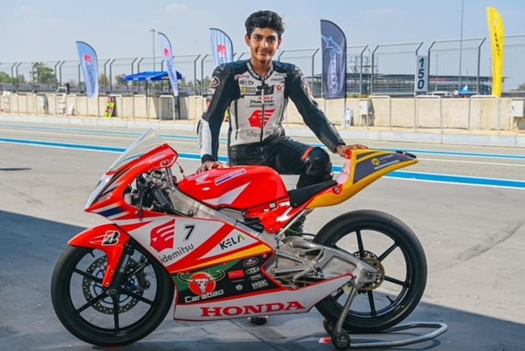 Raheesh can’t wait to race in Spain and UK