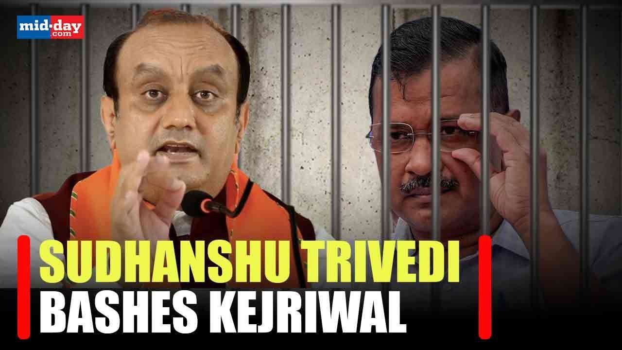  Sudhanshu Trivedi attacks Arvind Kejriwal after his arrest