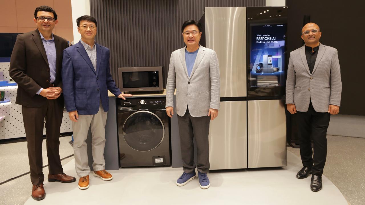 Samsung launches bespoke home appliances featuring AI capabilities and more