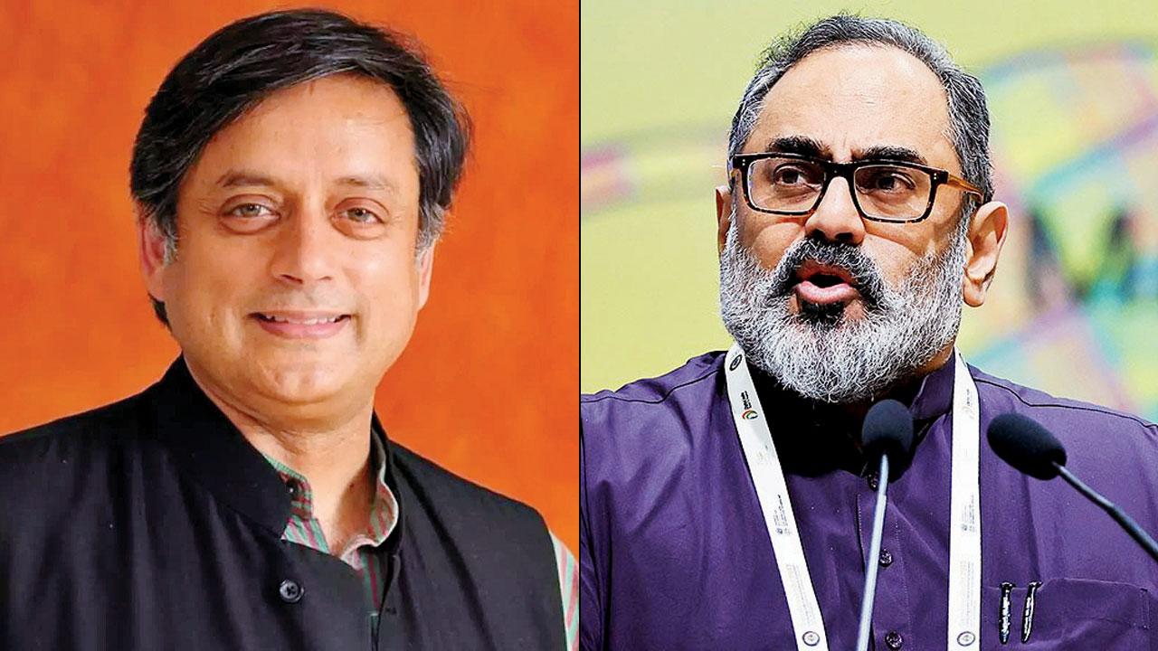 Shashi Tharoor VS Rajeev Chandrashekhar