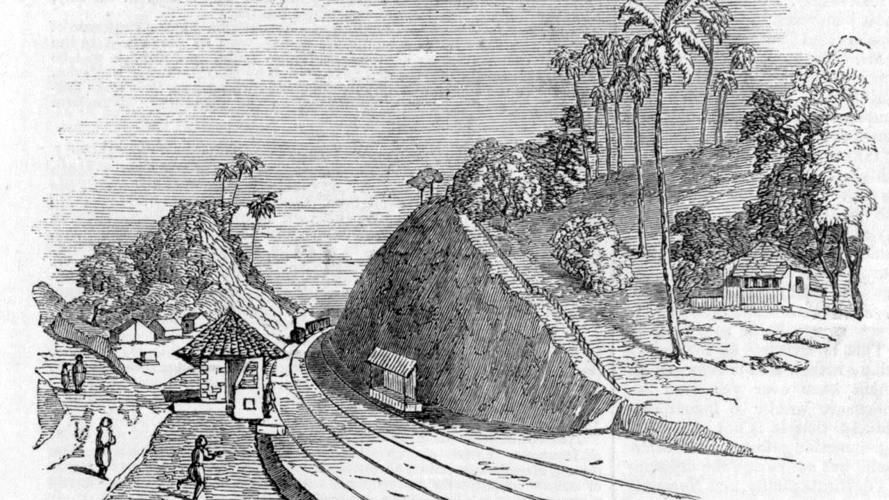 Sion station (in today’s Kurla) in April, 1853. Pics Courtesy/The Illustrated London News