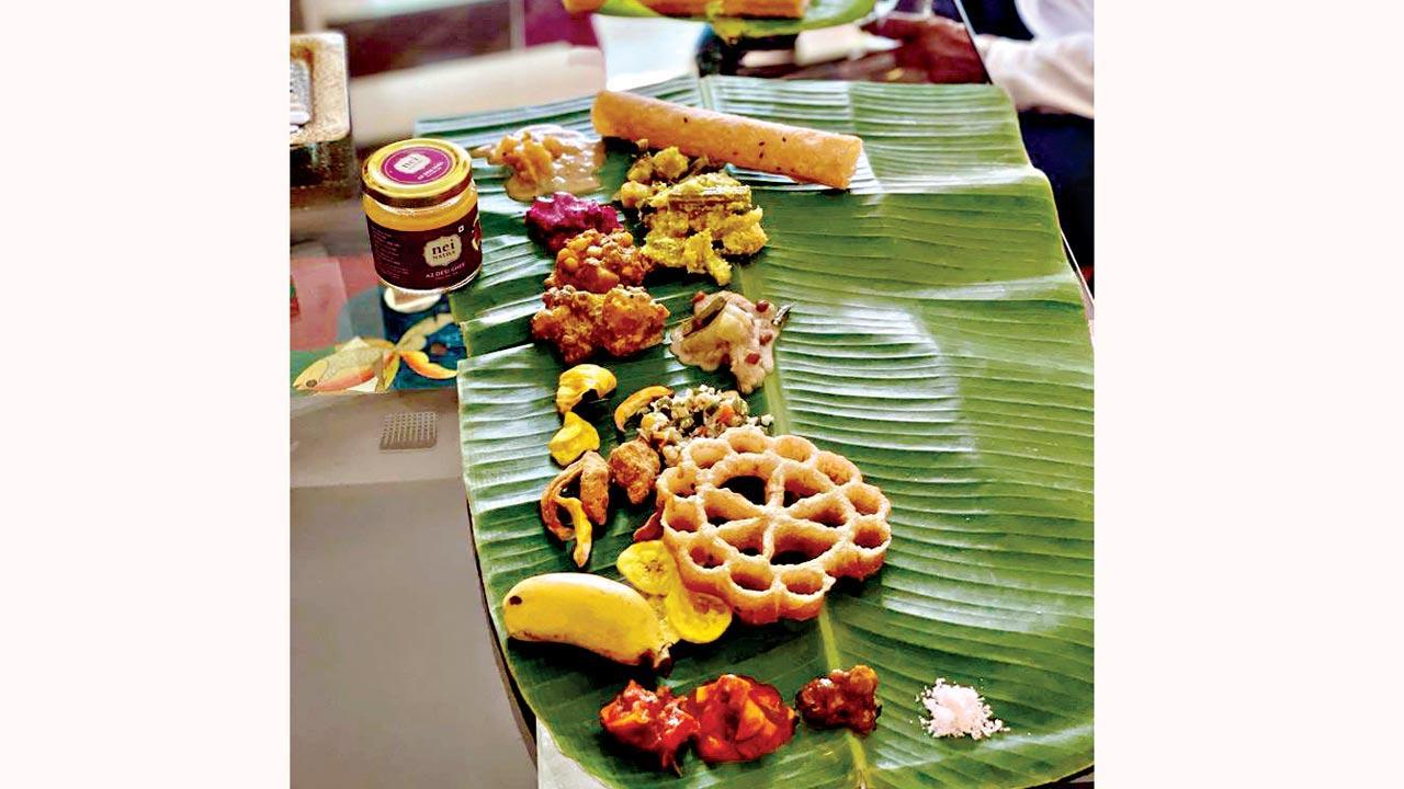 Feast on sadhya