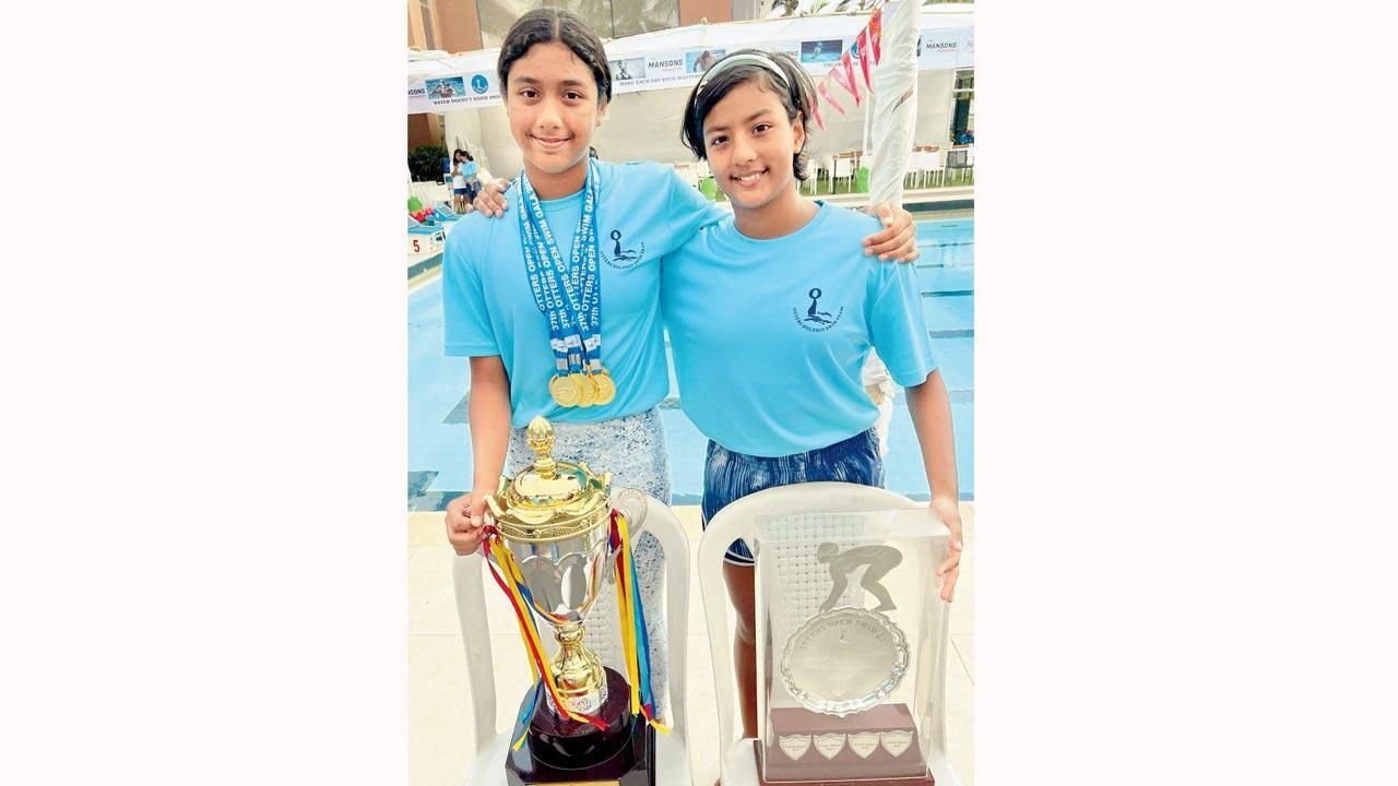 Sisters Saanvi, Anvi win medals galore