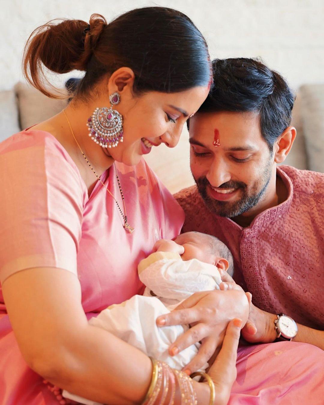 For sure, 7th February was the happiest day in the lives of Vikrant and Sheetal as they became parents to their first child, a baby boy named Vardhan