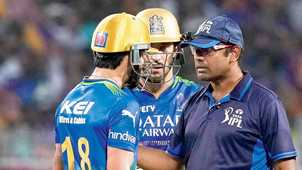 IPL 2024: Virat Kohli argues over full-toss dismissal against KKR