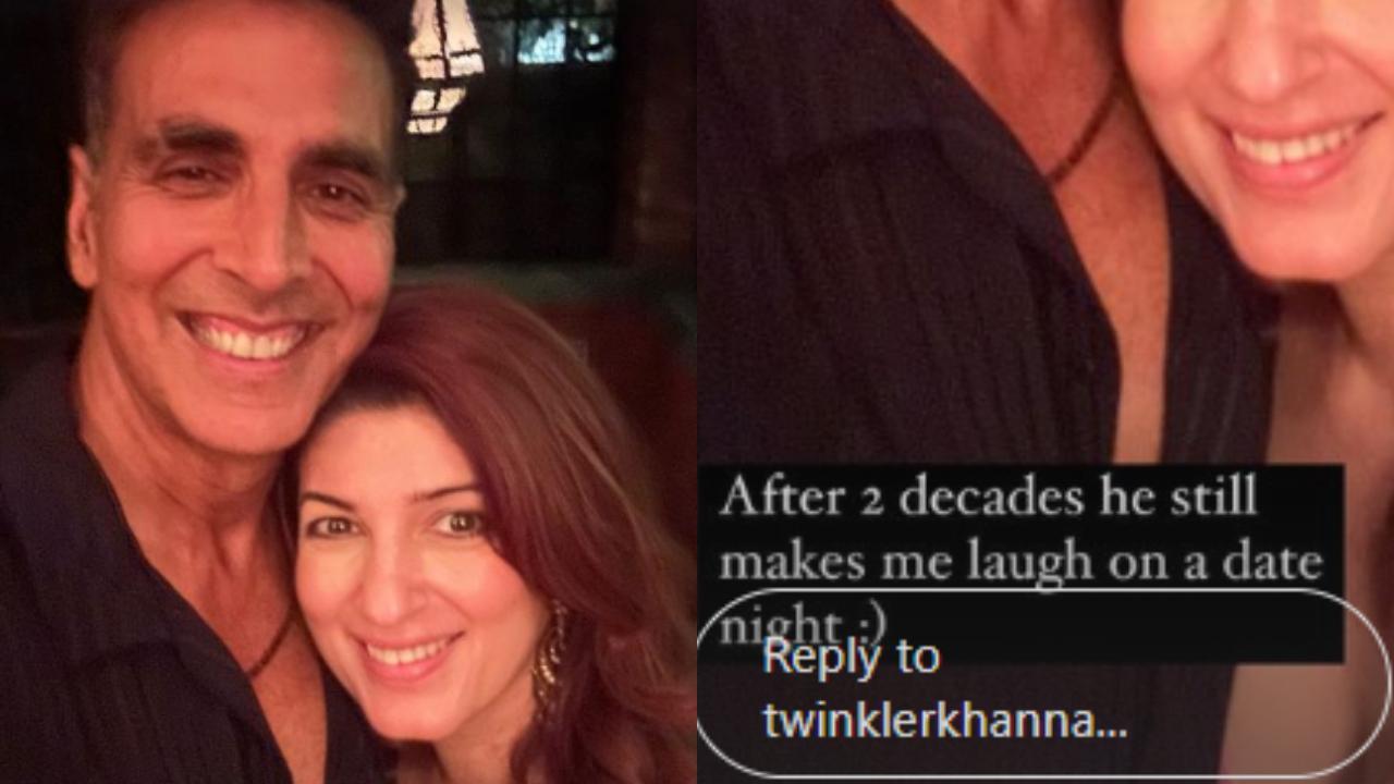 Twinkle Khanna goes on a romantic date night with hubby Akshay Kumar
