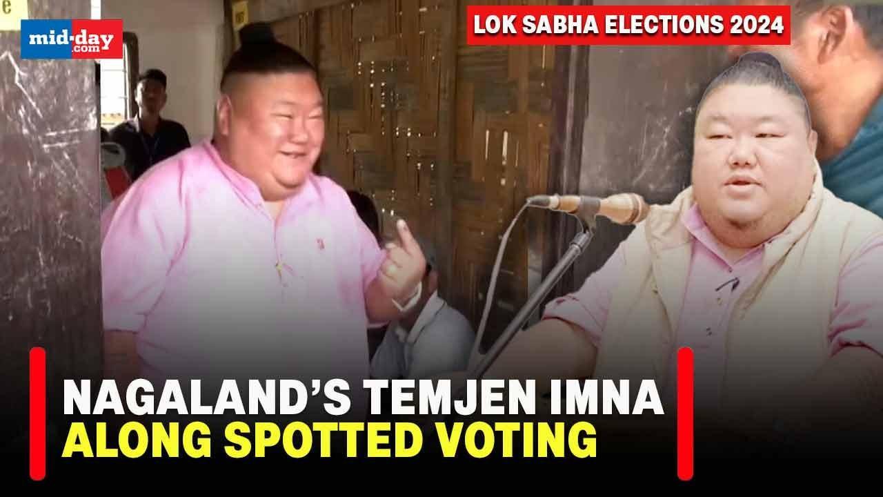 Lok Sabha Election 2024: Nagaland’s Temjen Imna Along casts his vote