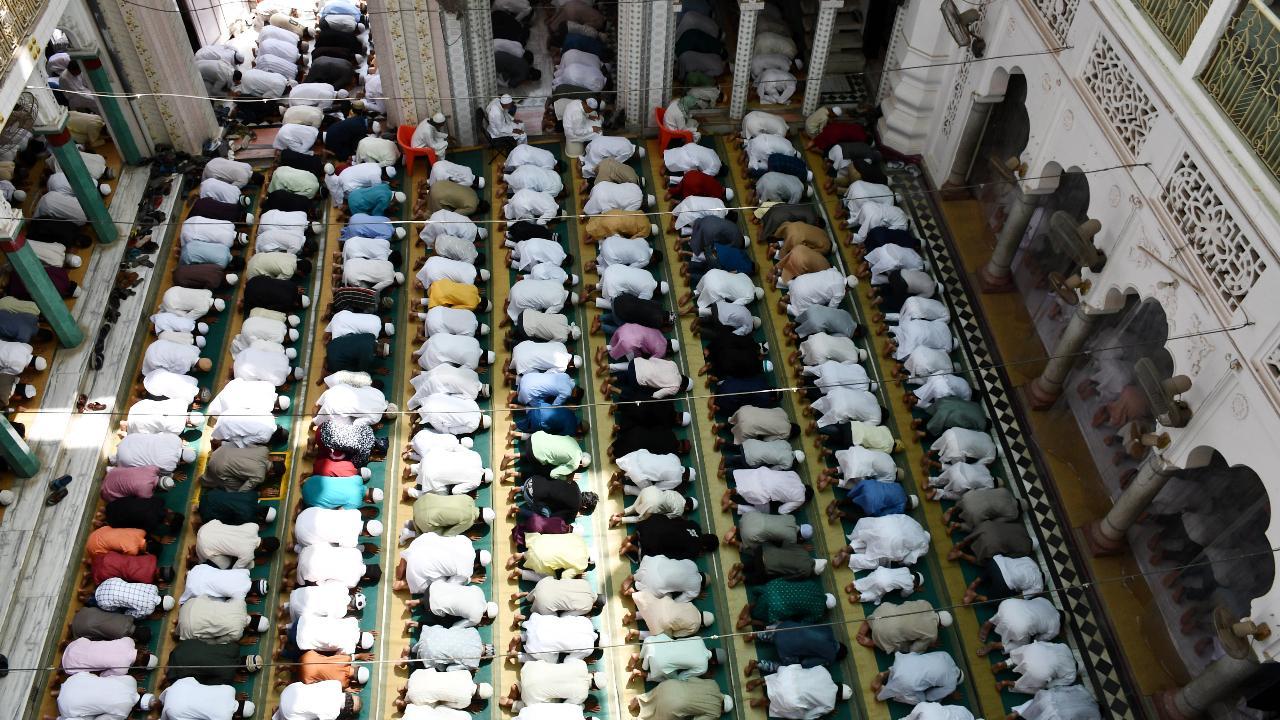 Alvida Jummah: Devotees offer namaz to mark the last Friday of Ramadan