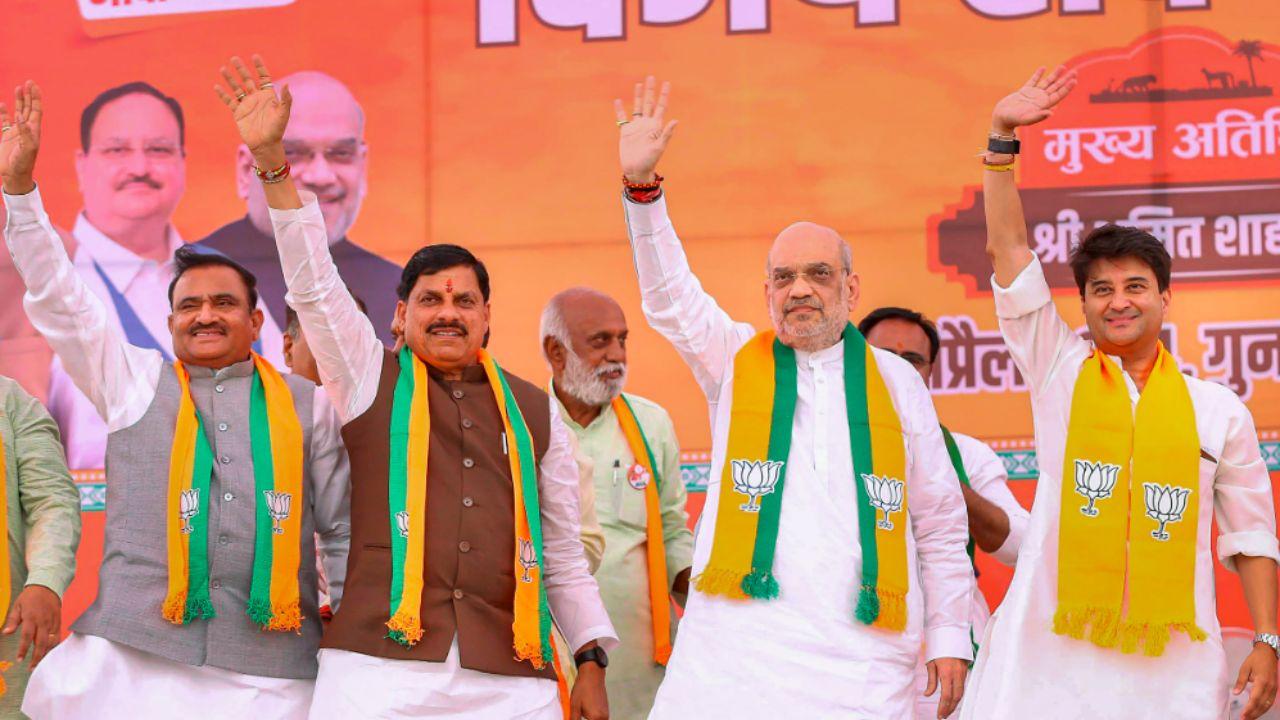 Shah highlighted the Congress party's neglect of the construction of the Ram temple in Ayodhya over several decades, contrasting it with Prime Minister Narendra Modi's decisive action that culminated in the realization of the temple's construction.