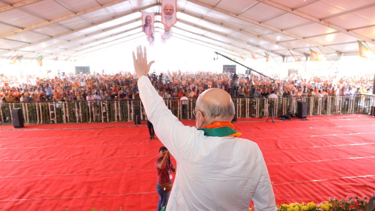 Shah criticised the Congress for its stance on Article 370, suggesting that its retention contributed to the flourishing of terrorism in Jammu and Kashmir, contrasting it with the Modi government's firm action in revoking the provision.