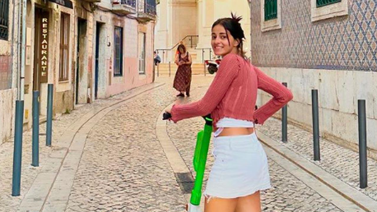 Ananya Panday shares throwback pic from Paris Trip, says 