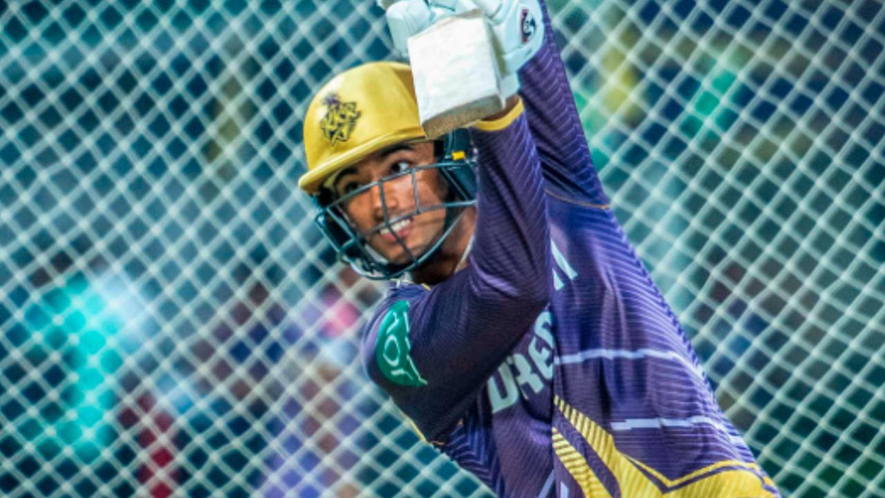 Angkrish Raghuvanshi
Angkrish Raghuvanshi has delivered crucial knocks for Kolkata Knight Riders in the IPL 2024. Having played in six games, the youngster has smashed 118 runs with a highest score of 118 runs