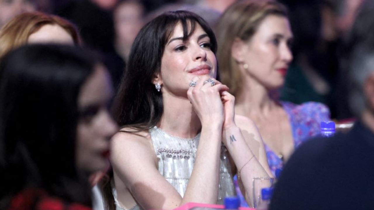 Anne Hathaway recalls being 'a chronically stressed young woman'