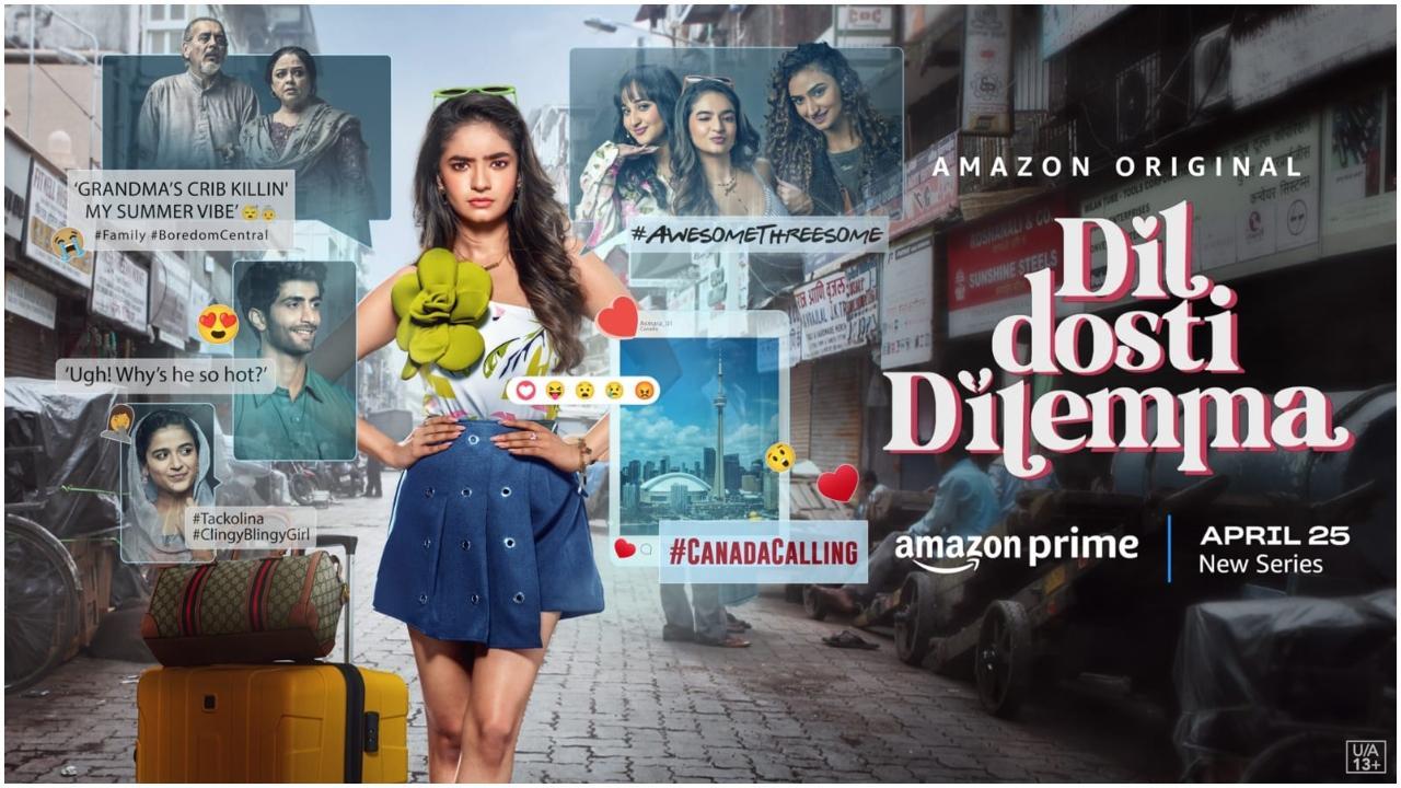 Anushka Sen headlines Prime Video’s new web series Dil Dosti Dilemma, a young adult drama
