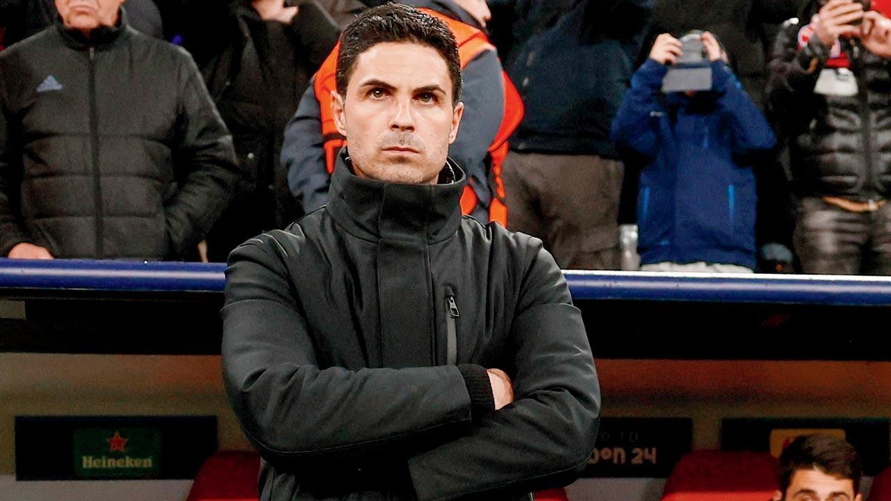 Boss Arteta urges Gunners to use pain of UCL exit to fuel EPL title bid