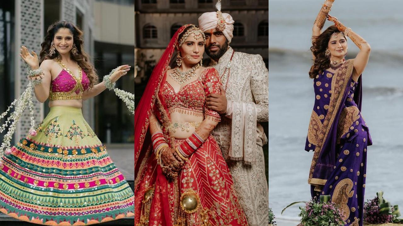 Arti Singh-Dipak Chauhan wedding: A closer look at the bride's outfits