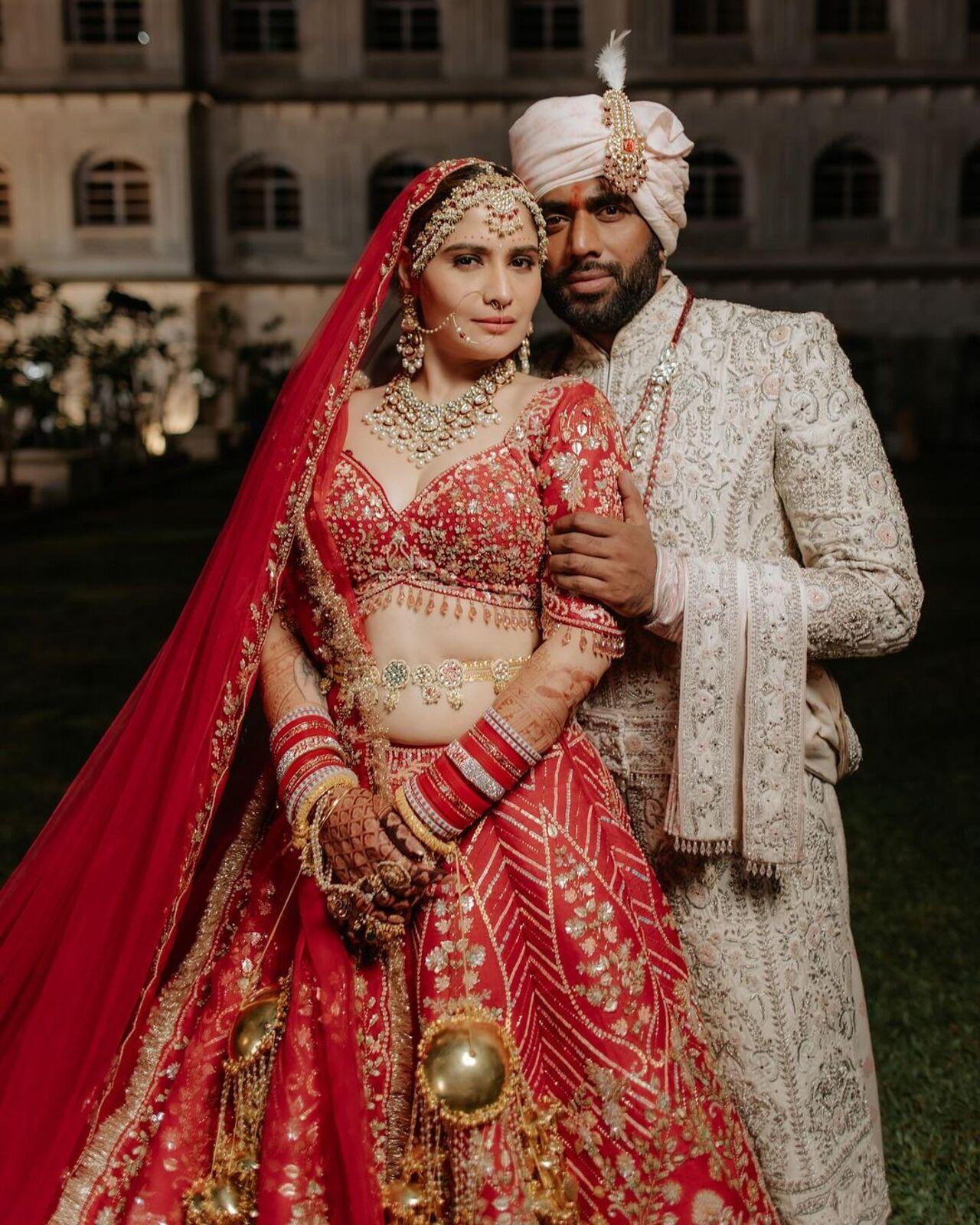 Bigg Boss 13's Arti Singh stepped into a new chapter of her life as she tied the knot with Dipak Chauhan in a beautiful ceremony marked by traditional charm