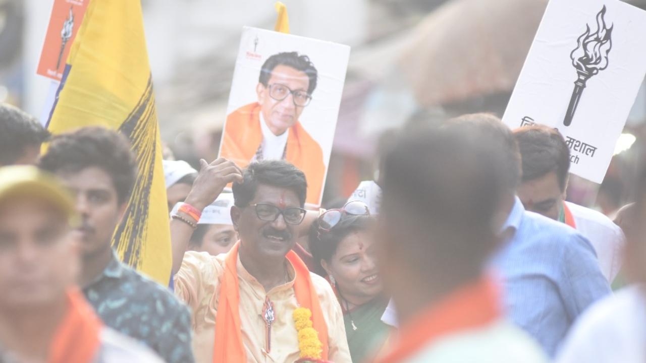 Meanwhile, Shiv Sena (UBT) candidate Sanjay Dina Patil on Tuesday filed his nomination from Mumbai North East for Lok Sabha elections 2024