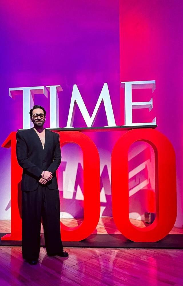 Ayushmann Khurrana was invited to the TIME100 Gala after being named Most Influential in 2020