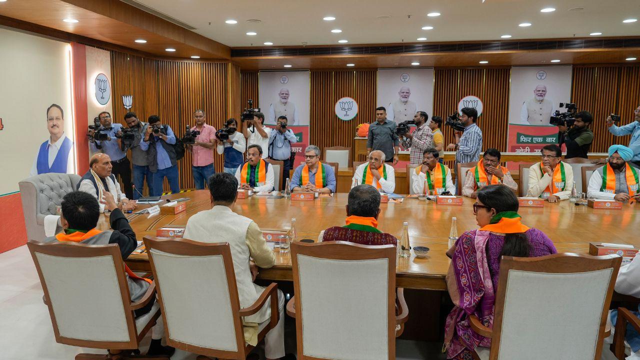 Rajnath Singh was the head for manifesto committee constituted ahead of Lok Sabha Elections 2019 and several members have been repeated in the present panel as well. 