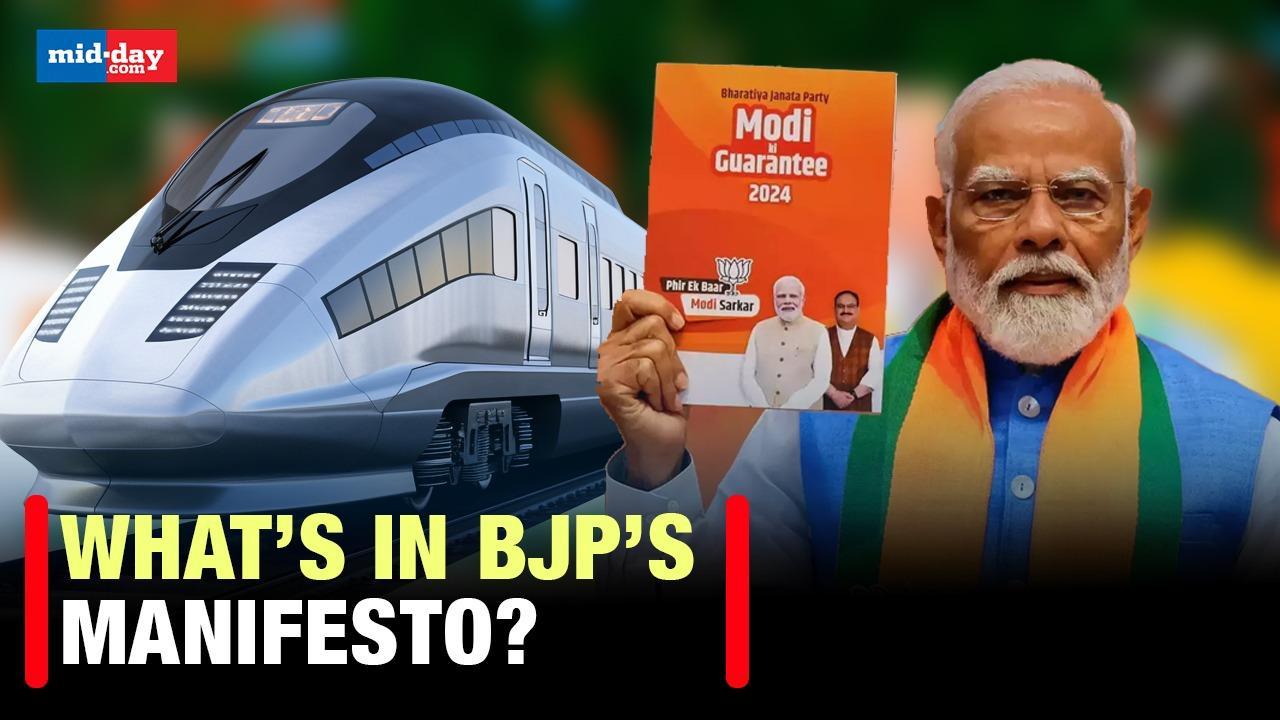 Lok Sabha Elections 2024: Watch the top 10 promises made in BJP's manifesto