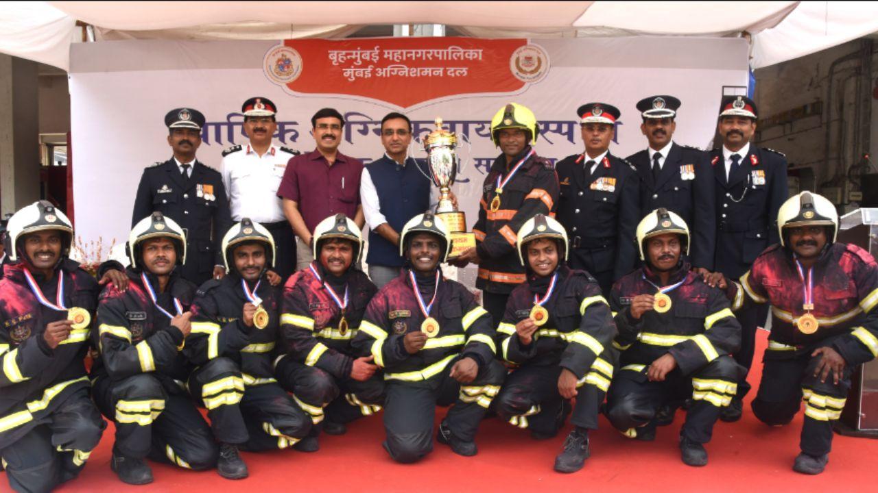 Mumbai Fire Brigade concludes their annual fire drill competition