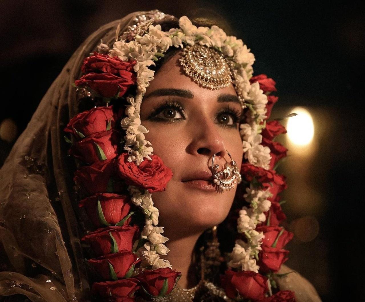 Richa Chadha plays Lajjo, whose resilience echoes in the halls of Shahi Mahal. In an interview, Richa revealed that her character has an addiction problem. 