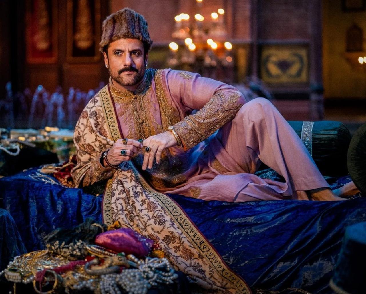 Fardeen Khan will be seen essaying the role of Wali Mohammed. His character is caught in a whirlwind struggle of love and duty and attempts to reconcile his heart's desire with his royal responsibilities.
