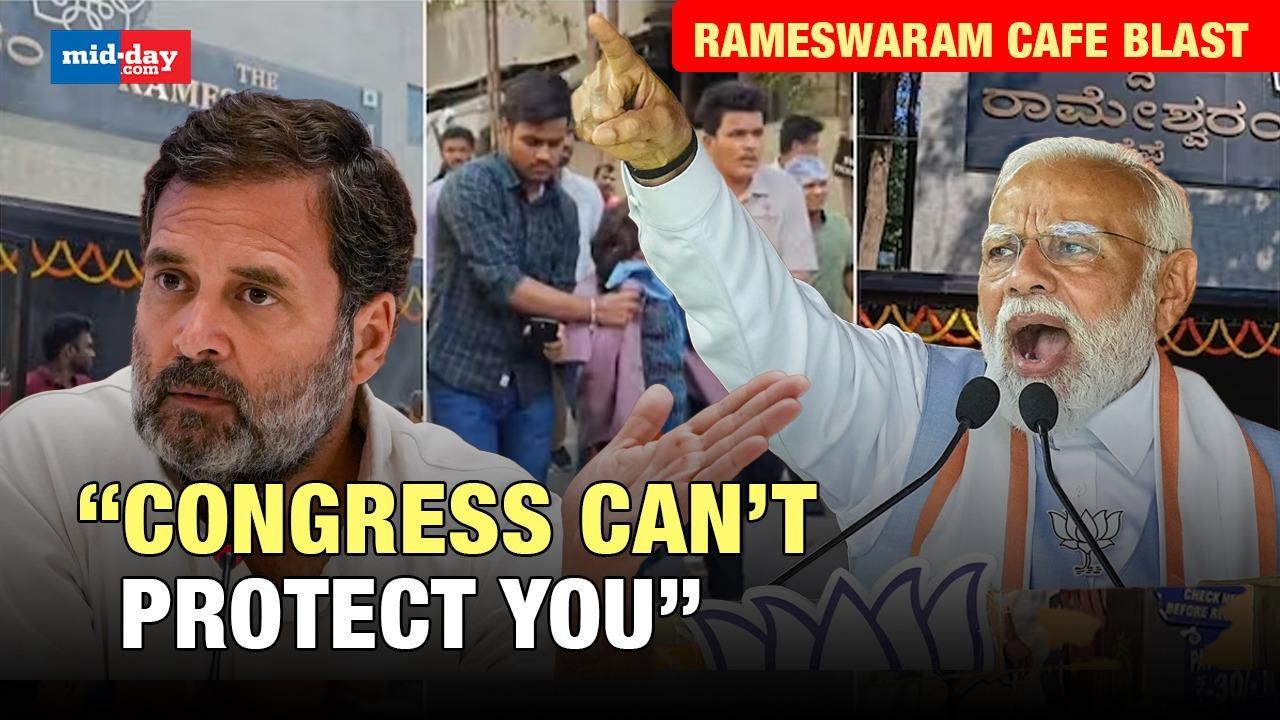 PM Modi slams Congress-ruled Karnataka Government over Rameswaram Cafe Blast