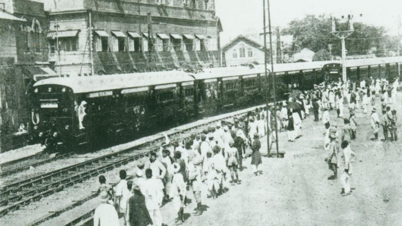The first train in Asia, and India ran between Mumbai and Thane on April 16, 1853. It was flagged off from Boribunder-the place where Chhatrapati Shivaji Maharaj Terminus (CSMT) presently stands