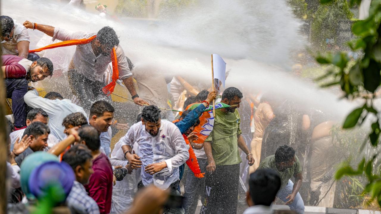 The Delhi Traffic Police issued a traffic advisory ahead of a BJP protest