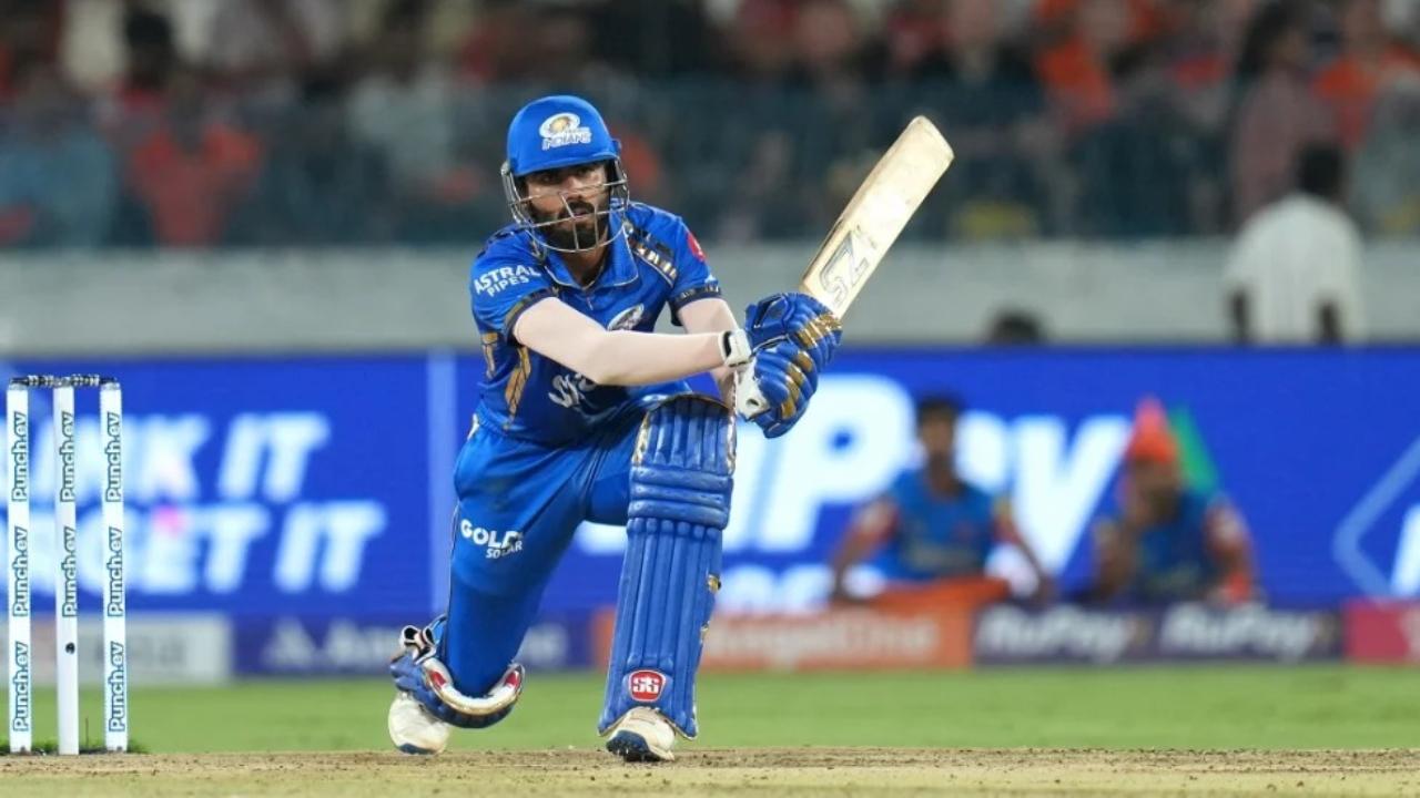 Naman Dhir
Key batsman Suryakumar Yadav missed the first two matches of the league as he has not fully recovered from his surgery. MI named Naman Dhir as a replacement for Suryakumar. Batting at number three, he has impressed everyone by showcasing his strokes in the first two matches