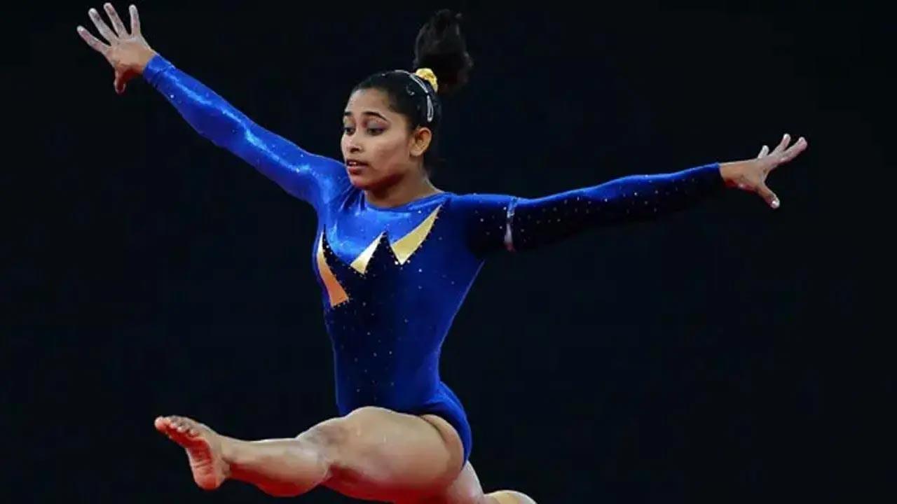 Gymnast Dipa finishes fourth at Apparatus WC