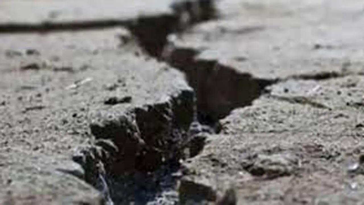 A strong magnitude 6.1 earthquake shakes Indonesia's Java Island