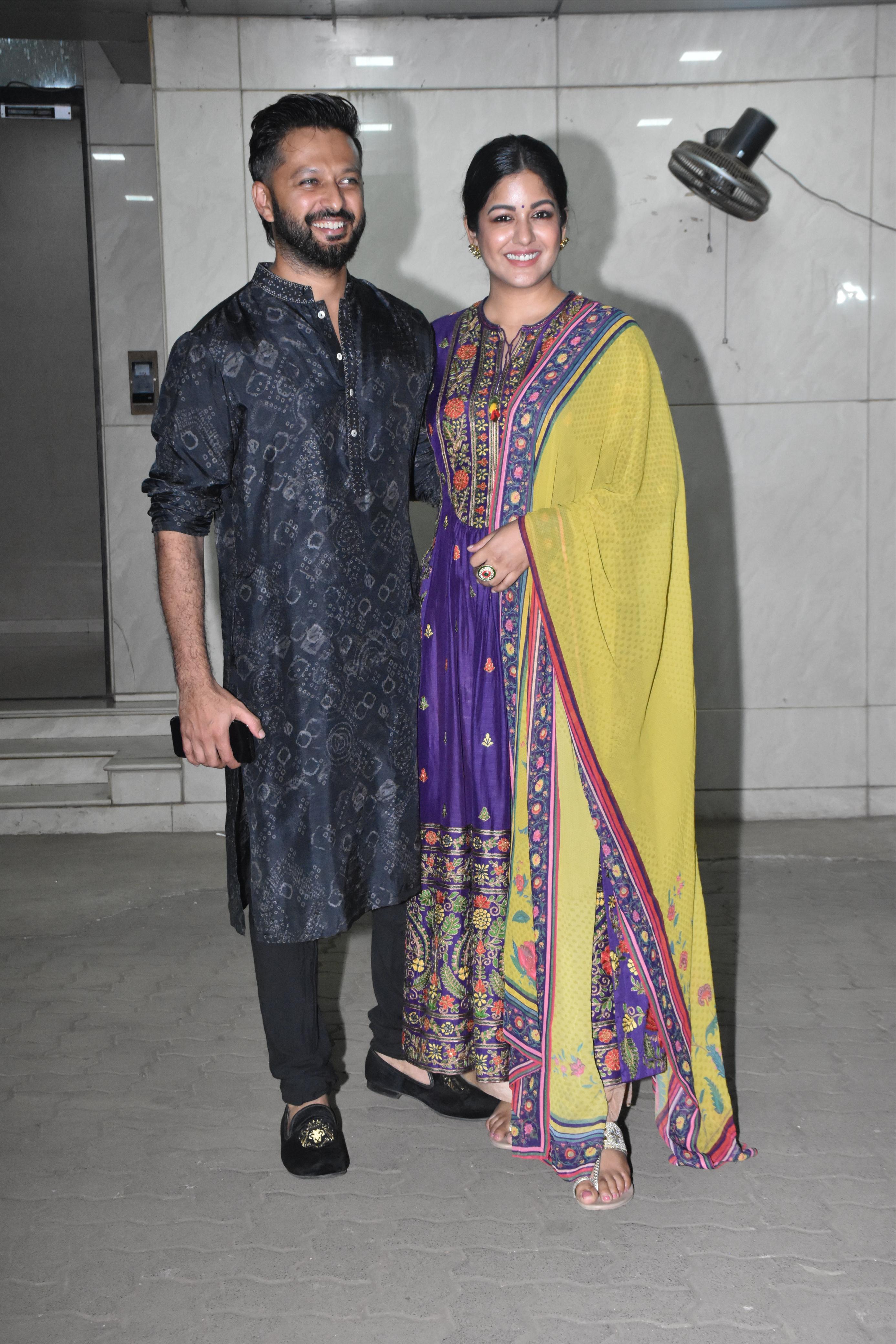 Vatsal Seth and Ishita Dutta were also snapped at the Eid party at Sohail Khan's residence