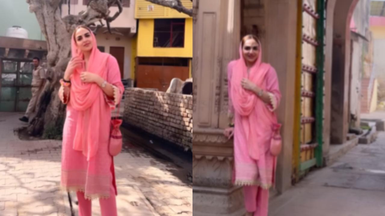 Esha Deol joins 'mamma' Hema Malini for campaigning in Mathura amid Lok Sabha Election 2024, watch video
