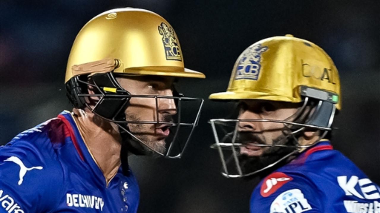 With the help of Kohli's knock, Bengaluru posted 183 runs against RR at the Sawai Mansing Indoor Stadium. Faf du Plessis was the second-highest run scorer for the side as he scored 44 runs in 33 balls including 2 fours and 2 sixes