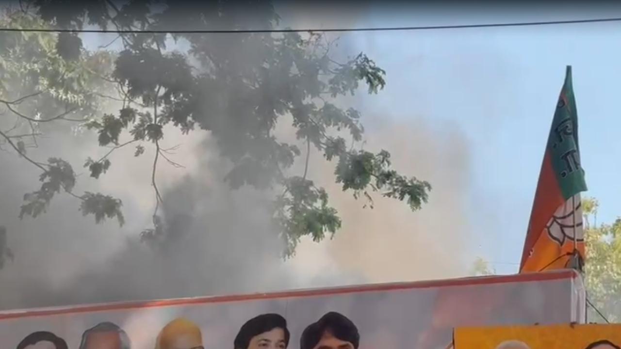Mumbai: Fire breaks out at BJP office in Nariman Point