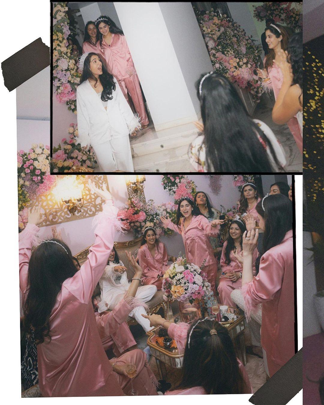Radhika Merchant's pink slumber party was All Things Cute. The pictures from the celebration were so adorable that we all wish to have such friends who could do so much for us