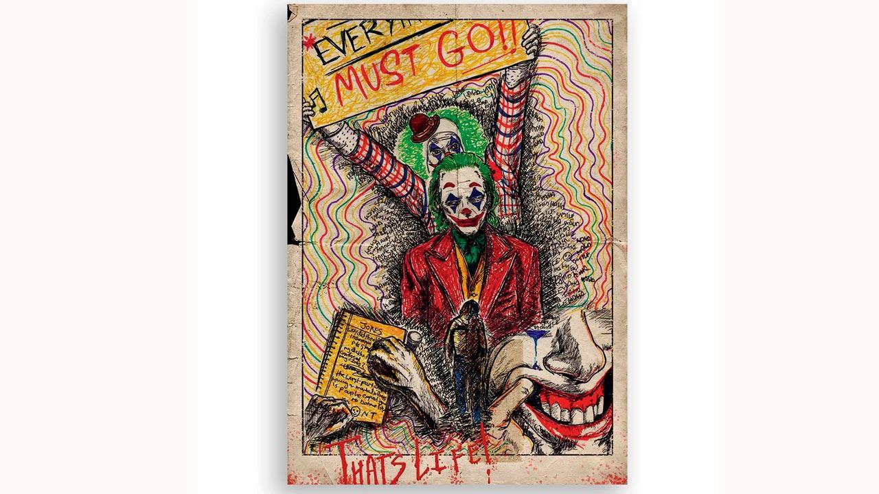 Joker Smile art print