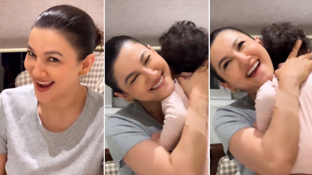 Gauahar Khan shares playful moments with baby boy Zehaan in adorable video