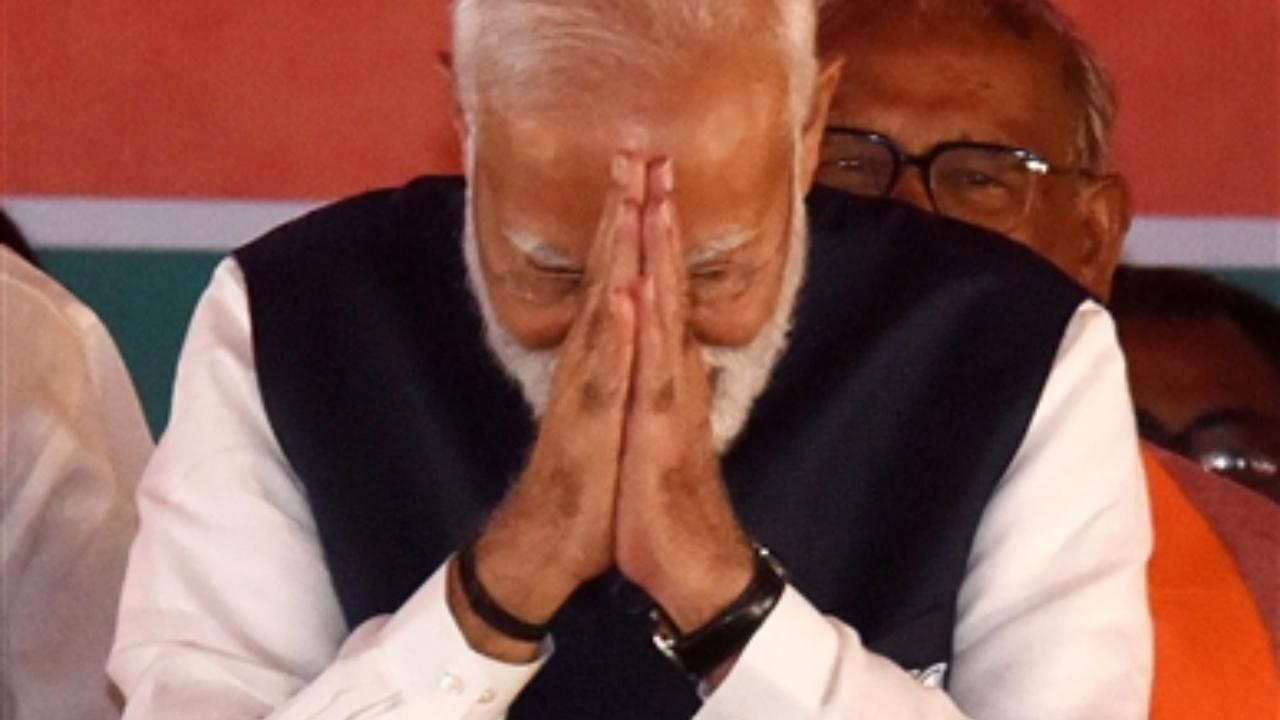 IN PHOTOS: Govt will end illegal immigration, says PM Modi in Bihar poll rally