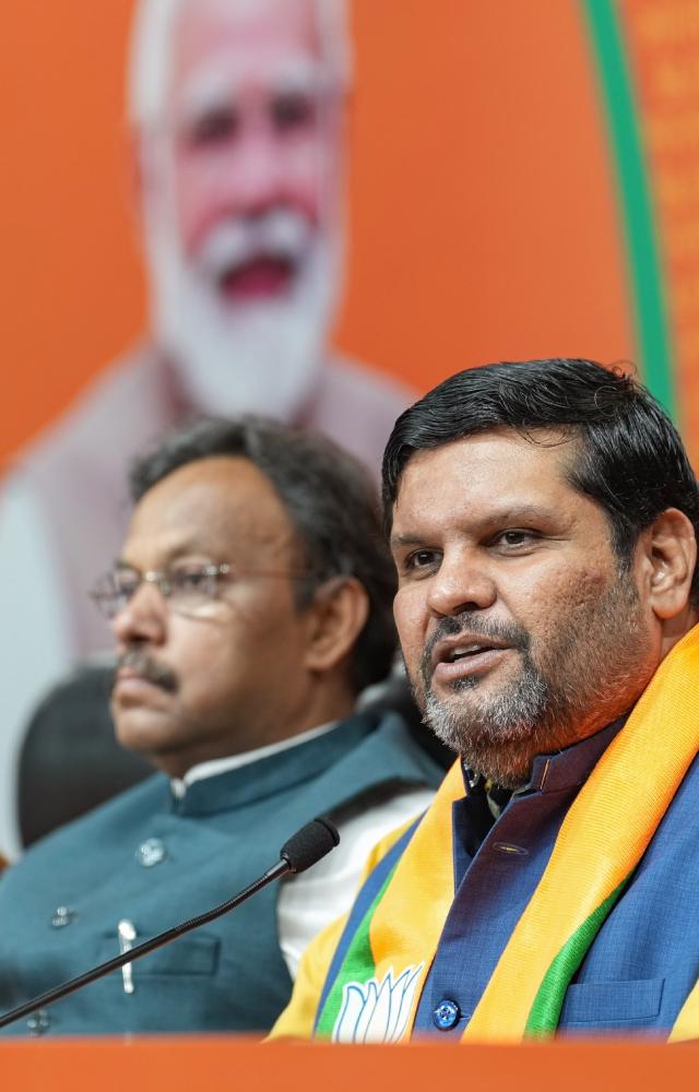 Vallabh, seen as an articulate Congress spokesperson, earlier shared his resignation letter written to Congress president Mallikarjun Kharge on social media