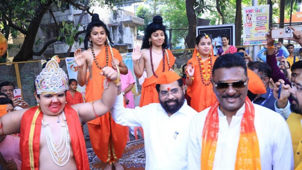 IN PICS: Maha CM Shinde, DCM Fadnavis celebrate Gudi Padwa, attend Shobha yatras