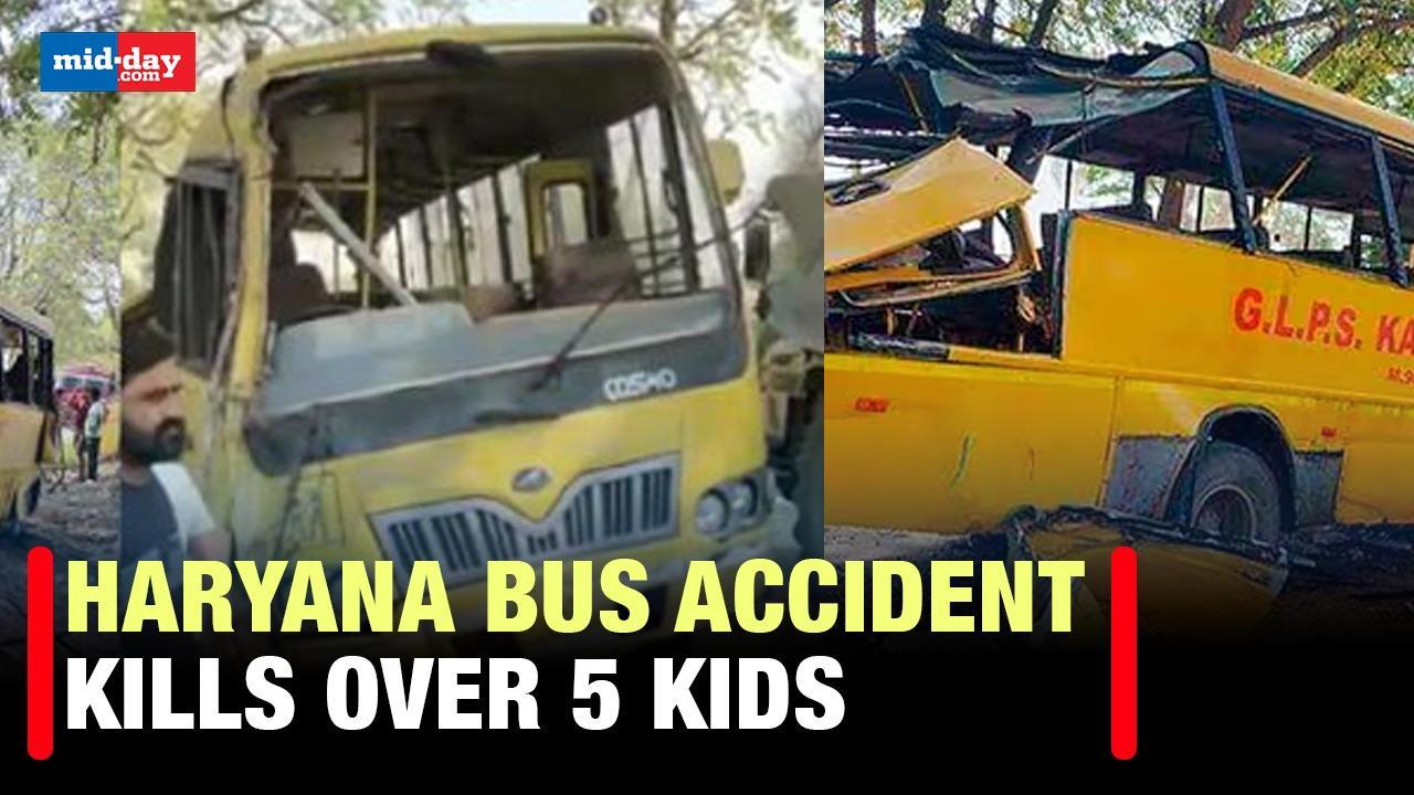 Haryana Bus Accident: Tragic incident kills over 5 children