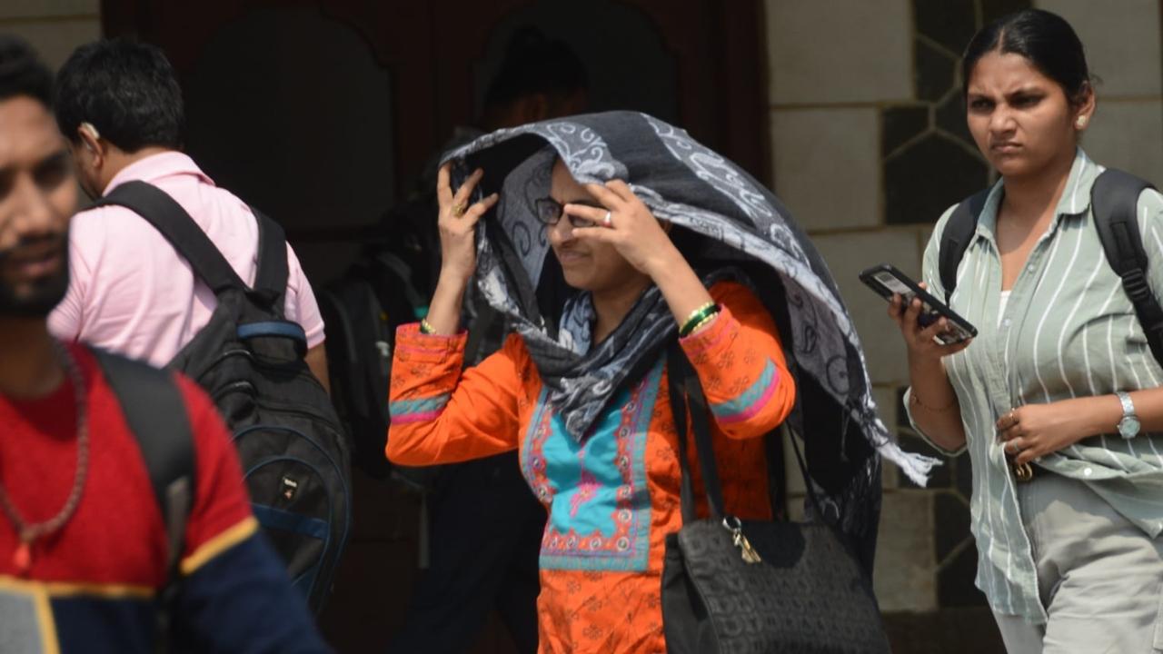 The mercury reading at the Colaba observatory (representative of south Mumbai) was 35.2 degrees Celsius on Tuesday