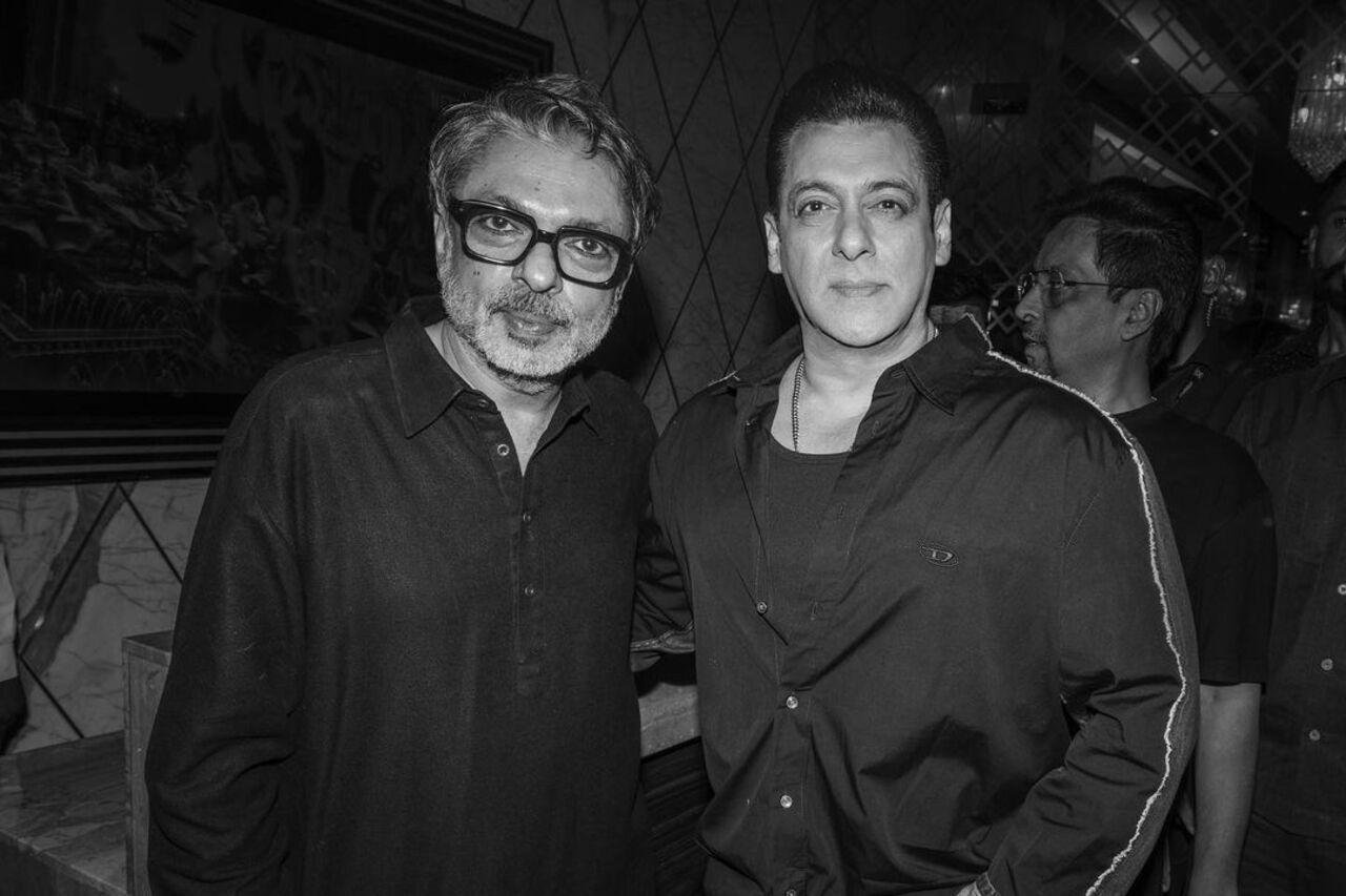 Speaking of reunions, Bhansali also shared a frame with Salman Khan. They worked together in the 1999 film 'Hum Dil De Chuke Sanam'. 