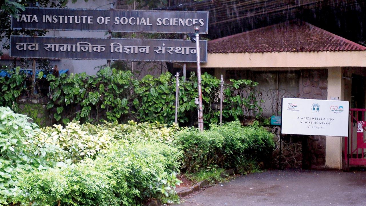 The Tata Institute of Social Sciences in Denoar,,Chembur, is a multi-campus public university. It is Asia’s oldest institute for professional social work education and was founded in 1936. Pic/Ashish Raje